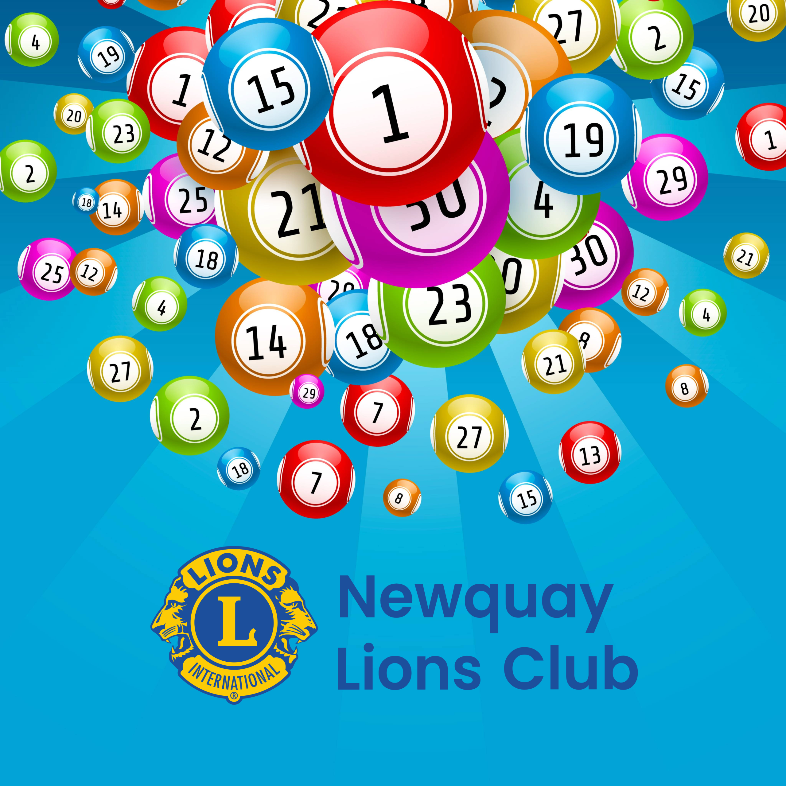 Newquay Lions Monthly Bingo